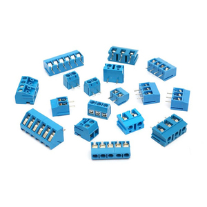 Wholesale 300V Pcb Electric Connector Screw <strong>Push</strong> Wire Connection Green Power 5.08mm Pitch Pluggable <strong>Terminal</strong> <strong>Blocks</strong> - Product Image 1