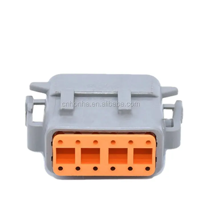 Deutsch Dtm Plug 12 Pin Way Vrouwelijke Waterdichte Automotive Connector Met Terminals DTM06-12S