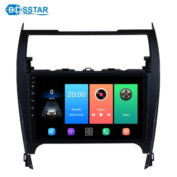 Autoradio Android Touch Screen da 10 pollici per navigazione Gps per auto Toyota Camry 2012 con BT