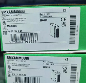 シュナイダーPLC BMXAMM0600用4チャンネルアナログ入力/2チャンネルアナログ出力モジュール100% 新品 - Product Image 2