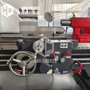 Han Create Q1319 Q1322 Q1327 Máquina de torno de roscado de tubería horizontal Torno de mandril doble con orificio de husillo grande - Product Image 5
