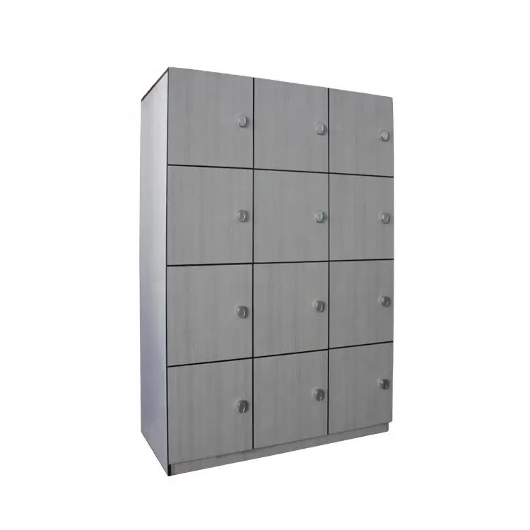 Houten Gym Lockers Smart Houten Locker Kast Opslageenheid Rfid Locker Lock Cabinet Lock Lock