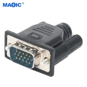 Adaptador de pantalla VGA para juegos, conector emulador de enchufe Dummy EDID DVI Edid, 1920x1080P, compatible con tarjeta de vídeo GPU - Product Image 1