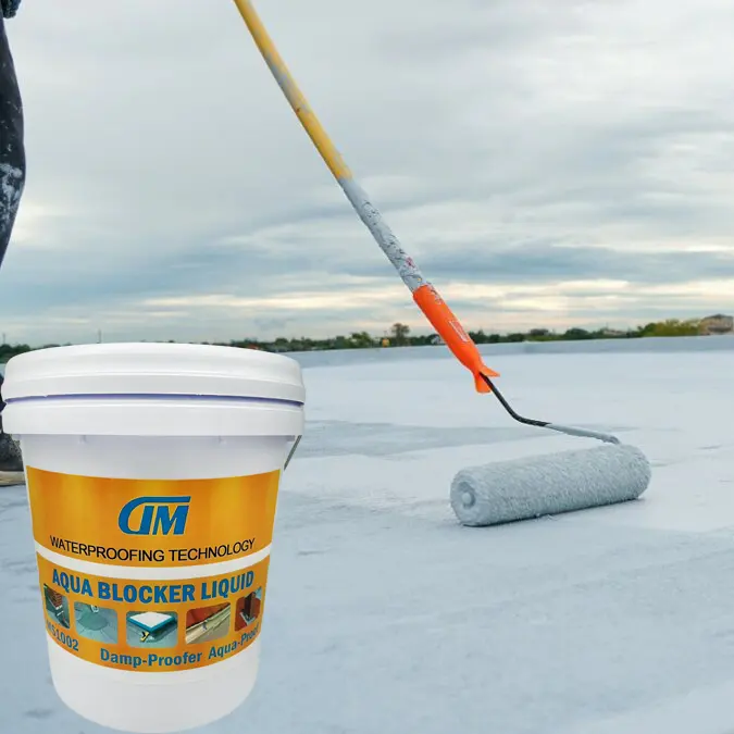MS polymer Waterproof Coating for Roof can be exposed