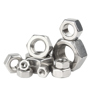 6Mm Fastener DIN 934 Thép Không Gỉ 304 A2-70 M2-M12 M14 M16 M18 M20 M22 M24 M27 M30 <span class=keywords><strong>M33</strong></span> M36 M39 M42 M45 M48 Hexagon <span class=keywords><strong>Hex</strong></span> <span class=keywords><strong>Nut</strong></span> - Product Image 2