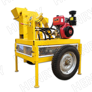 Diesel Power M7M1 Máquina de fabricación de bloques de barro de arcilla de enclavamiento hidráulico Máquina manual de ladrillos de arcilla roja - Product Image 2