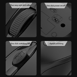 Commercio all'ingrosso della fabbrica V200 ottico senza fili Mouse 2.4GHz potenza della batteria per il gioco e l'uso in ufficio sul Computer portatile Desktop o Computer - Product Image 5