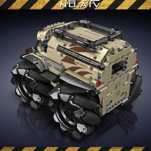 Mould King 20016 Military Series <strong>All</strong> Terrain Wheat Wheel Truck Building Block <strong>Toy</strong> Moc Rc Motorized Model Assembly Brick <strong>Toy</strong> - Product Image 3