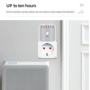TM04 Conto Alla Rovescia Timer Misuratore di Potenza Elettrica di 10Hr Spina Presa Intelligente Impostazione del Tempo di Interruttore Presa di Controllo per la Cucina - Product Image 4