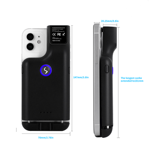 Portable Wireless Barcode Scanner for Warehouse Supermarket 1D 2D <strong>QR</strong> <strong>Code</strong> Reader USB Interface Cell Phone Back Clip Stock - Product Image 6