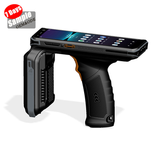Android 10000mAh Robuster mobiler Handheld-PDA-Scanner UHF RFID1D/2D-NFC-Lesegerät mit großer Reichweite für den industriellen Einsatz Palm-Betriebs system - Product Image 3