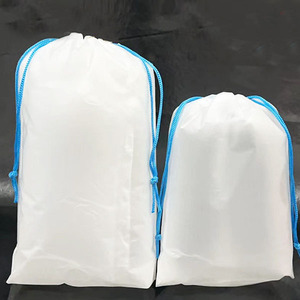 定制彩色尺寸标志背包购物袋LDPE HDPE背包拉绳袋 - Product Image 1