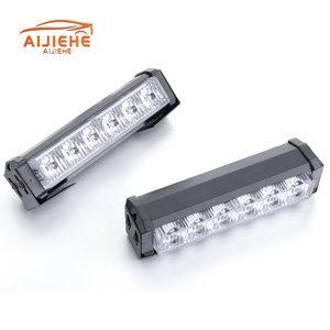 6 LED su geçirmez LED 12V flaş uyarı led'i araba ve motosiklet strobe bir iki LED uyarı ışıkları - Product Image 2