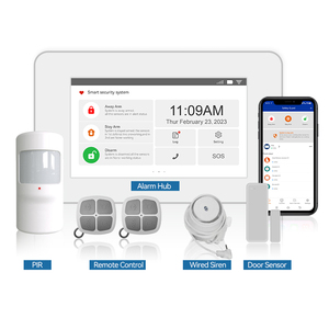 2025 ODM OEM CE Sistema de alarma de seguridad G1 Funciona con Safe Guard APP Center Sistema de monitoreo 2G 4G WIFI Sistema de alarma de seguridad para el hogar - Product Image 1