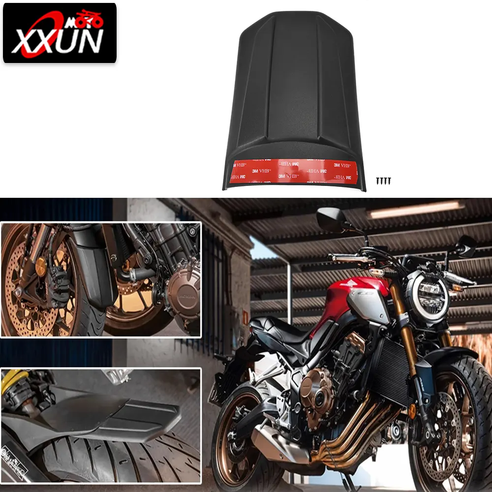 Xxun Xe Máy Phía Trước Chắn Bùn Fender Mở Rộng Cho Honda CB650R CBR650R CBR 650R 650 R 2019 2021 Phía Trước Bùn Splash Bảo Vệ