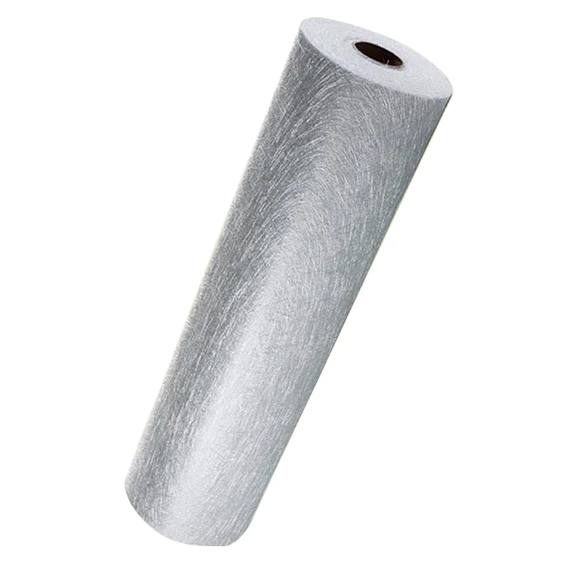 Rollo de estera de hilo picado de fibra de vidrio, 225Gsm, 300Gsm, 450Gsm E, para construcción de barcos FRP