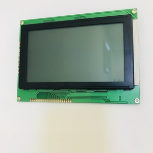 工場LCDイエローグリーンスクリーンブルー128*64文字バックライト付きLCDディスプレイモジュールボードlcd12864 - Product Image 3
