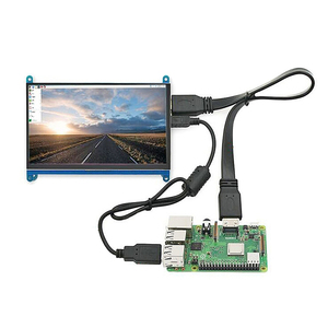Kapazitiver 7-Zoll-Touchscreen-TFT-Monitor für Raspberry Pi 4B 800*480 Display auf Raspberry Pi 3 Modell B 3B