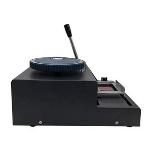 Hersteller Desktop Handbuch PVC ID-Karte Präge maschine Personal isierte Belohnung karte Club Card Letter press Coding Machine - Product Image 4