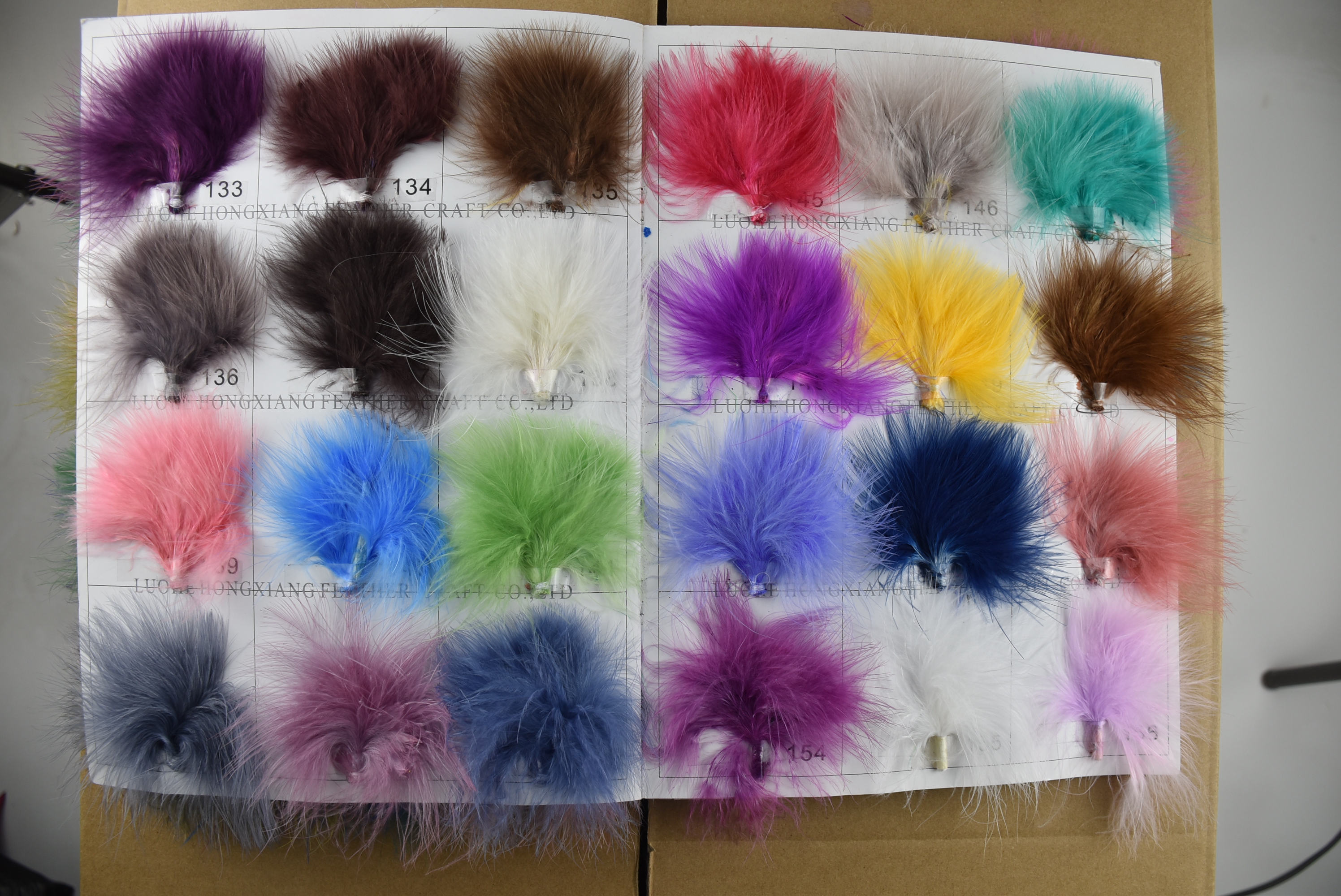 Carte de couleurs 7