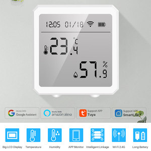 无线数字温度计湿度计液晶屏家用WIFI温湿度传感器 - Product Image 3