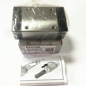 Genuino R162321420 Original Rexroth guía lineal deslizador de movimiento bloque de corredor de rodamiento de acero para máquinas CNC - Product Image 6