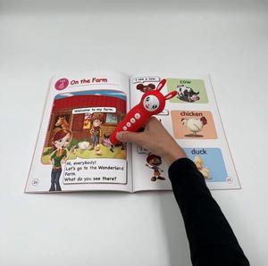 Penna OEM <span class=keywords><strong>Learning</strong></span> penna parlante inglese libri interattivi OEM materiale didattico per bambini