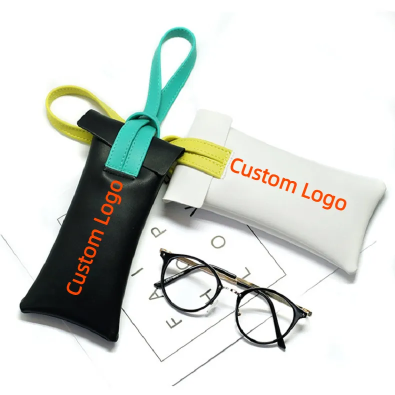 고품질 다채로운 안경 파우치 안경 가방 마이크로 화이버 선글라스 파우치 선글라스 슬리브 먼지 가방 사용자 정의 로고 인쇄