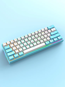 Manufacturer Customs 61 Keys TYPE-C <strong>Mechanical</strong> <strong>Keyboard</strong> with RGB Backlight Klavye Teclado <strong>Mechanical</strong> Gaming <strong>Keyboard</strong> for Desktop - Product Image 6