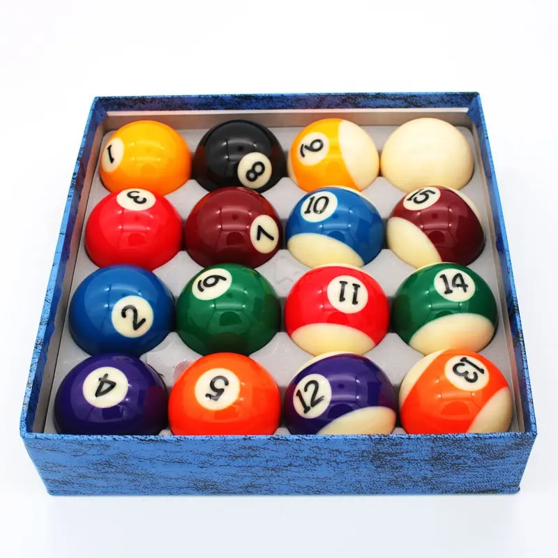 Hot Sale Resin Pool Ball Set Billiards Sports For Young People