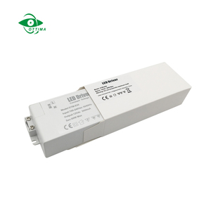 Controlador led de voltaje constante, entrada de 100-240Vac, 12vdc, 75w, para tira led