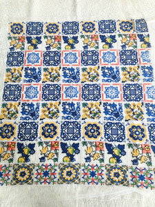 3D <strong>Three</strong>-dimensional Handmade Decals Colorful Tulle Bohemia Style Polyester Embroidery Lace Fabric - Product Image 6