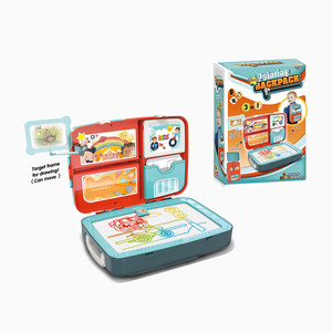 3 in 1 sırt çantası ambalaj yaratıcı boyama oyuncak oyun seti eğitici çocuklar için çizim kurulu yazı seti - Product Image 5