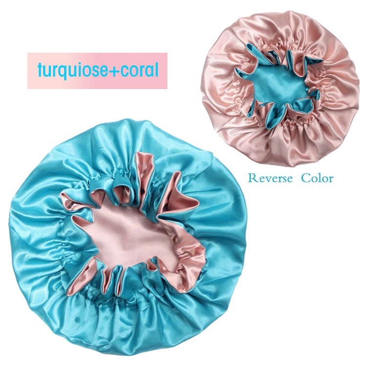 Teal + coral