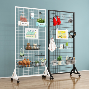 Ganchos colgantes de malla de alambre para teléfono móvil, estante multiusos, accesorio de exhibición de productos básicos para tienda minorista personalizado - Product Image 2