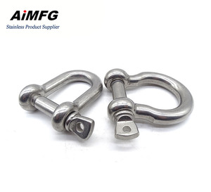 Tùy Chỉnh Thép Không Gỉ Loại M4 4 Mét D Dee Vòng Còng Bow Còng Cho Còng Paracord Bracelet - Product Image 5