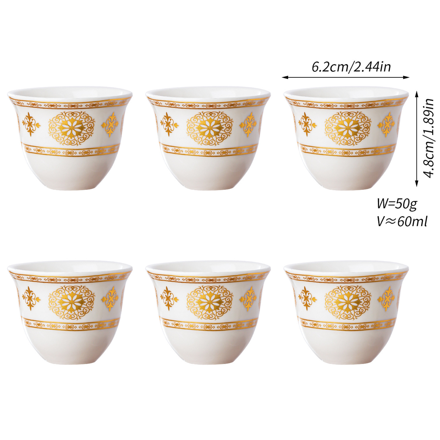 White D 6set