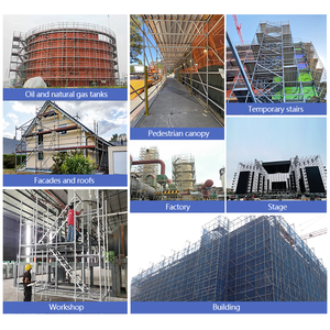 Zhenxiang Wholesale Bricklayer Scaffold Metal Steel Iron Scaffold Ringlock <strong>Scaffolding</strong> for Construction Decks Andamio