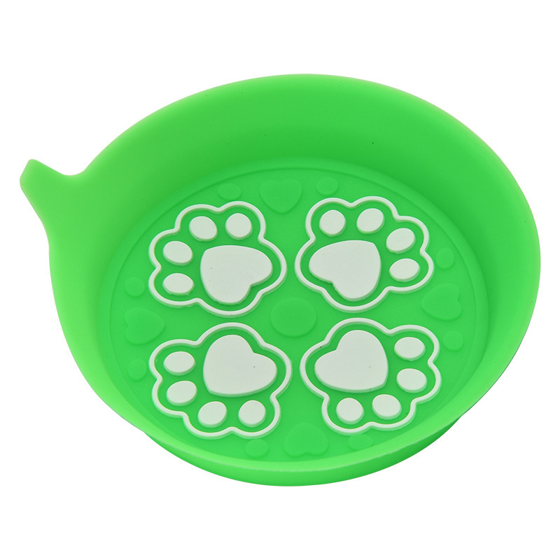 Fond vert fluorescent griffe blanche