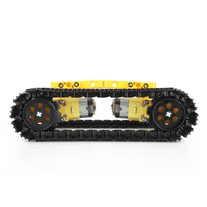 Tscinbuny Robot Tank şasi Arduino programlama için Lego yapı taşı tank tekerlek şasi ile uyumlu