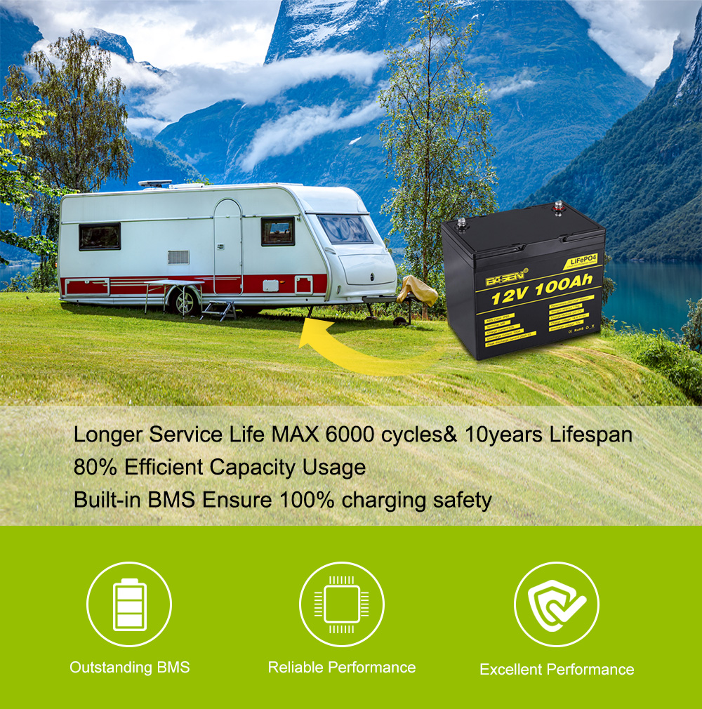 EU STOCK FAST UPS DELIVERY 12V 300Ah LiFePO4 Batteries Pack Basen Best Solar System Lithium Ion Battery 1 H2ec604a2dce34f23a824c171c73e5dc8M