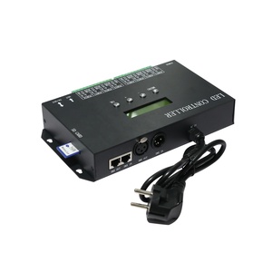 DMX512 8-Port-Controller H807SA Programmier bare digitale LED-Vollfarb licht 8 CH 8192 Pixel SD-Karte Art-Net Easy DMX-Controller