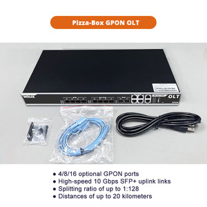Neue faser optische Wolck FTTH C-Daten 4 PON-Ports GPON XPON OLT - Product Image 2