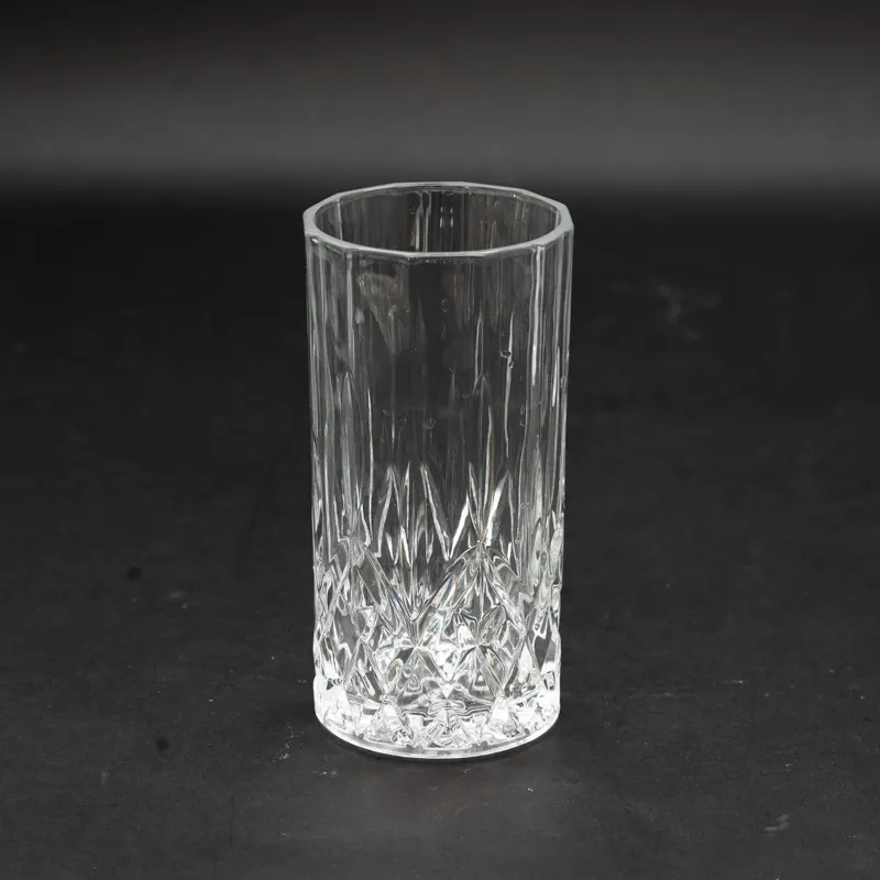Kristal Machine Geperst Drinkglas Tumbler Glaswerk Hoge Bal