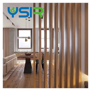 PVC Wand verkleidung 100*50mm Dekorations material Innen wpc Wand säule