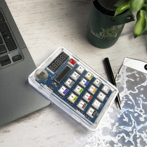 DIY Calculator <strong>Kit</strong> 51 Microcontroller Self-Made Digital Tube Computer <strong>Circuit</strong> Board Electronics Welding Training PCBA Model - Product Image 2