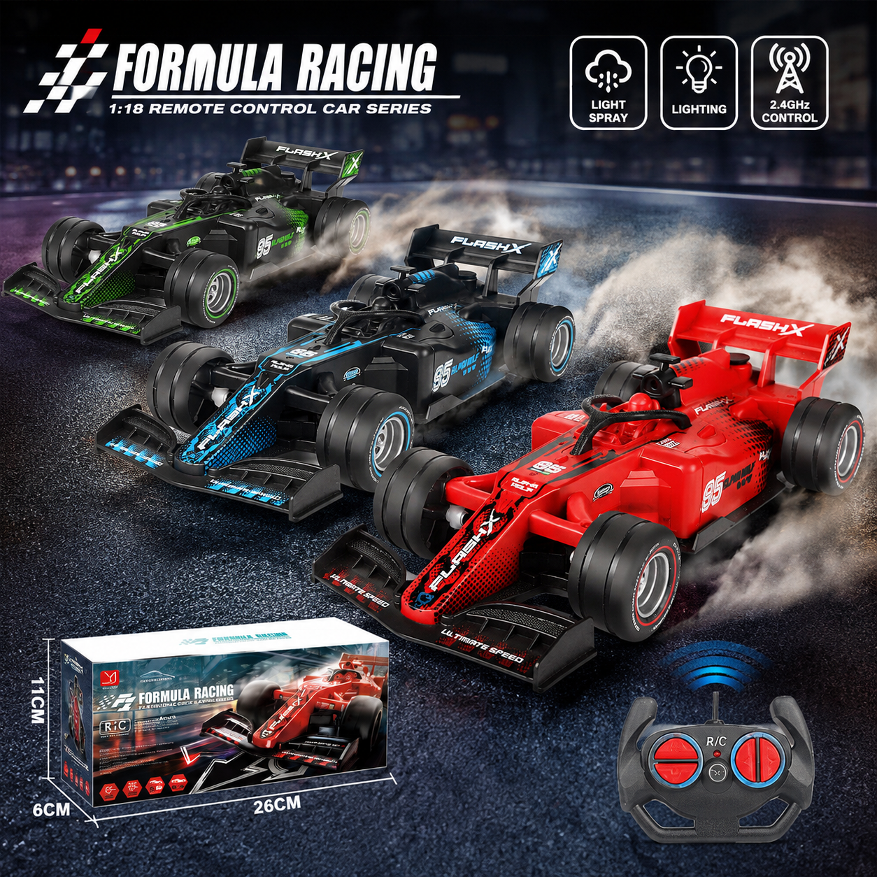 Blue RC Cars