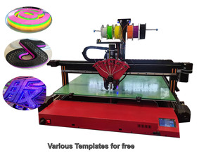 3d Letter <strong>Printer</strong> for 3D Printing <strong>5</strong> in <strong>1</strong> Out Extruders 3d Color <strong>Printer</strong> Large 3d <strong>Printer</strong> Five Colors Signage Letter Printing - Product Image 5