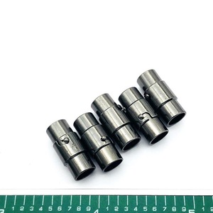 3 4 5 6 8 10mm Strong <strong>Clasp</strong> <strong>With</strong> Locking Fit Leather Cord <strong>End</strong> <strong>Caps</strong> for DIY Making Bracelet Connectors Finding - Product Image 4