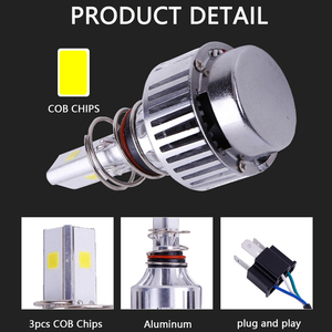 H4 HS1 H4 H6 PH7 PH8 far 6000K Moto Scooter ışık DC12V sis işık LED motosiklet far Scooter motosiklet led ışık - Product Image 4
